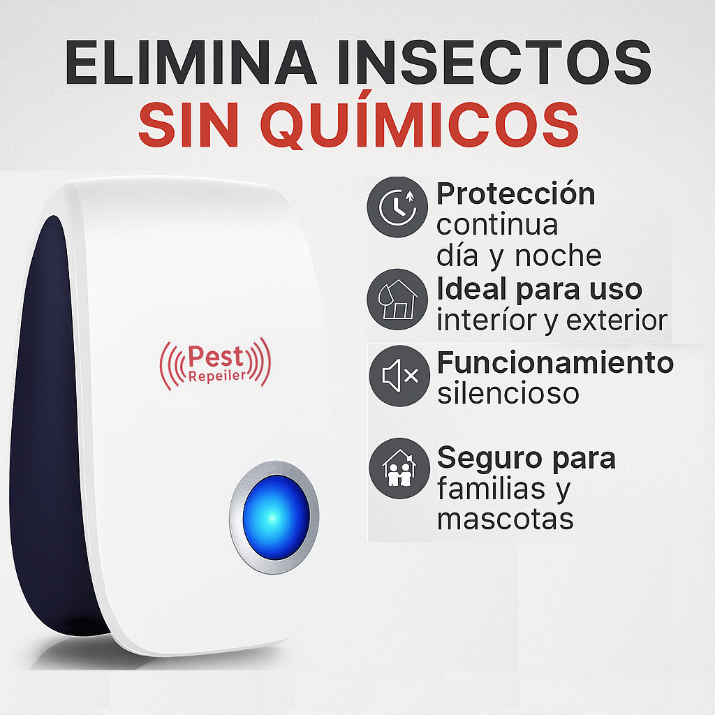 Repelente ultrasónico de plagas