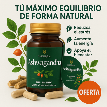 Ashwagandha - Cápsula Natural