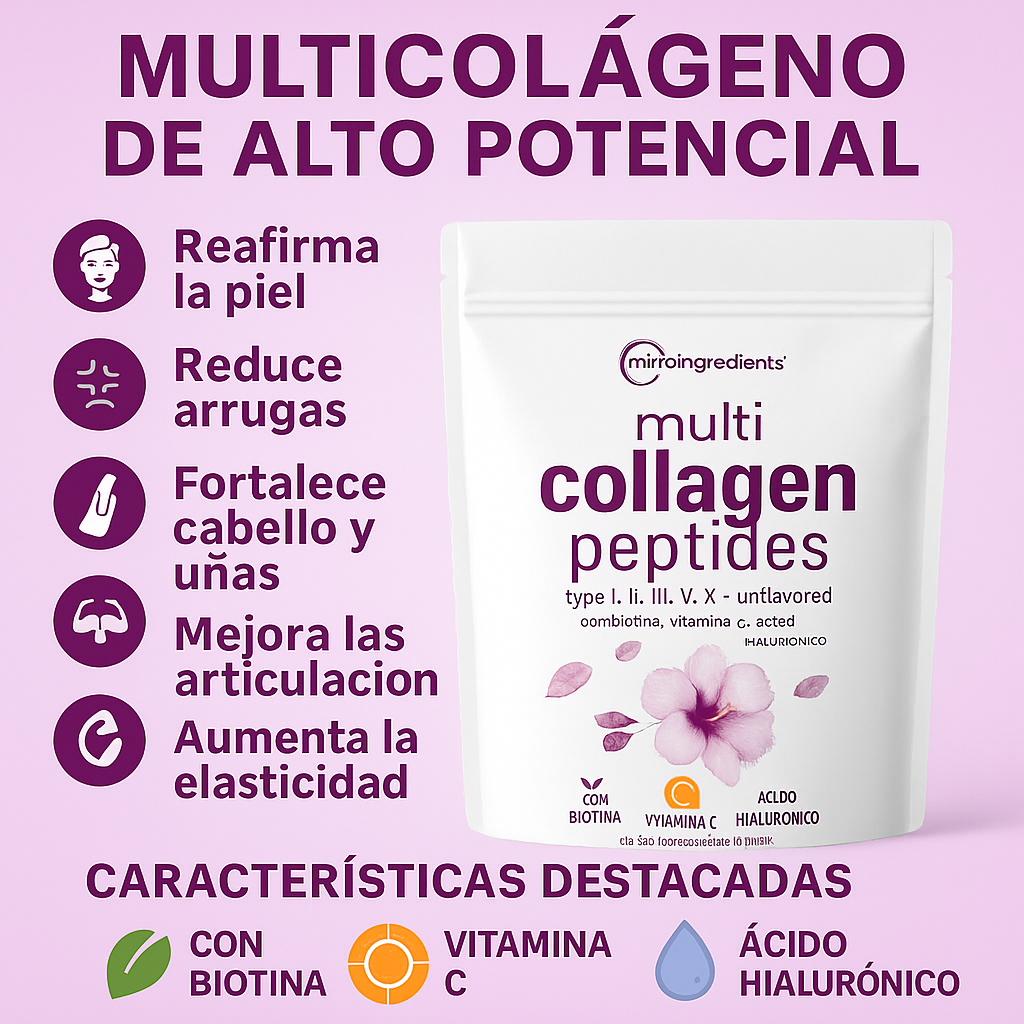 Multi Colágeno Peptides