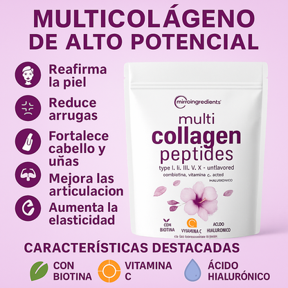 Multi Colágeno Peptides