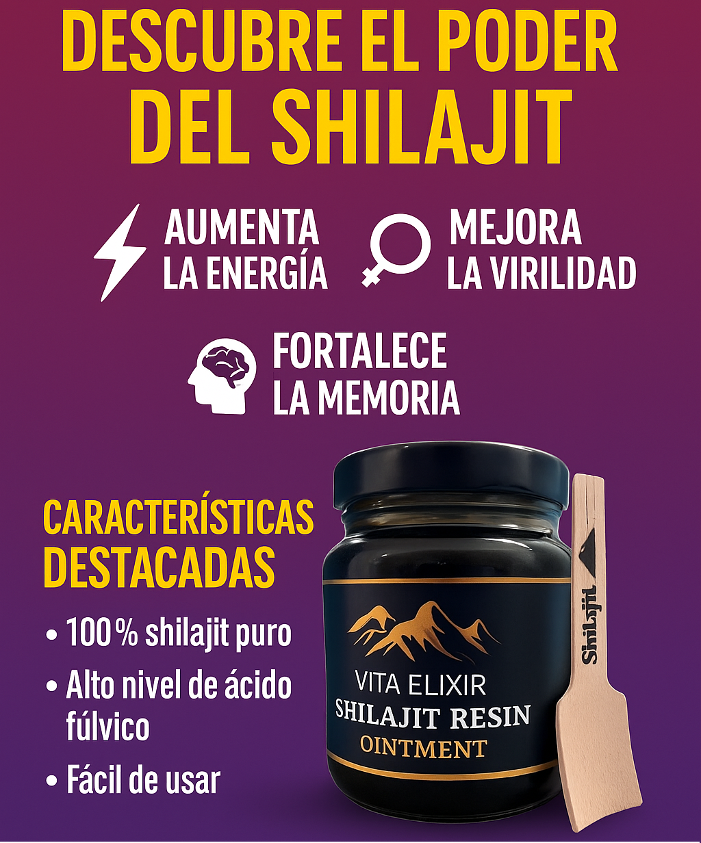 Shilajit Resina Natural